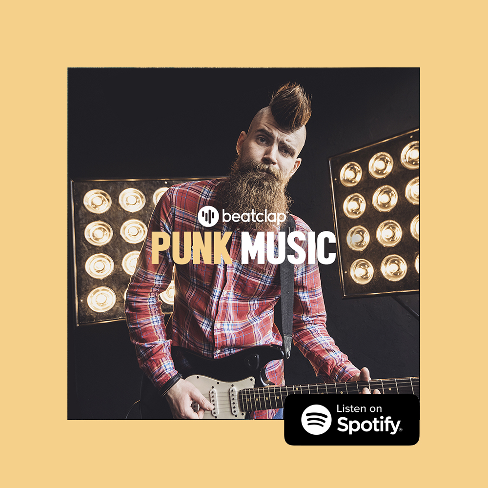 Portada Punk Music de Beatclap en Spotify