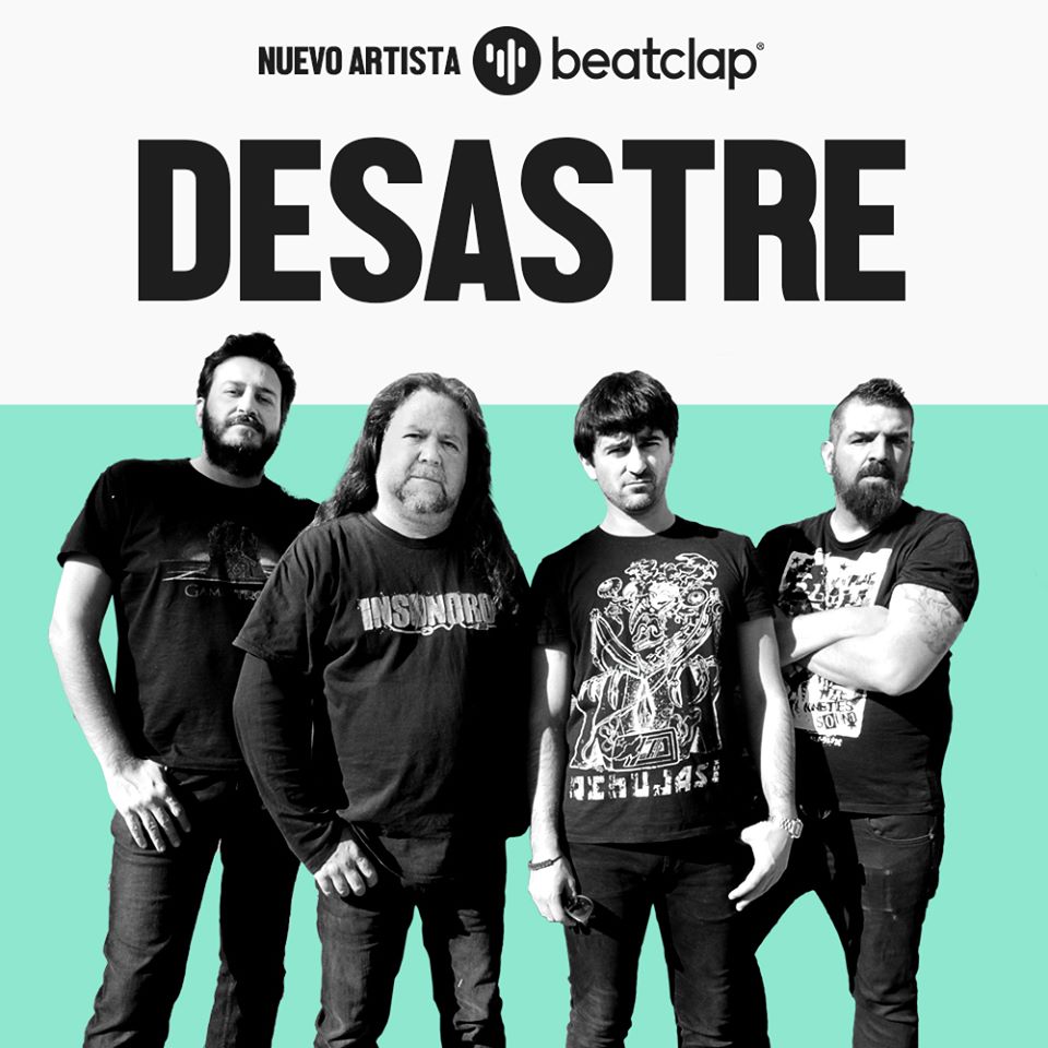 Portada grupo Desastre en Beatclap