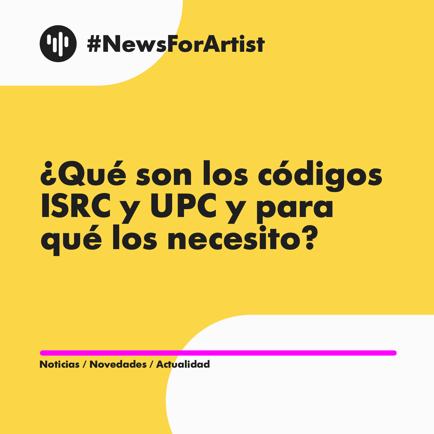 ¿qué son los códigos ISRC y UPC y para qué los necesito?