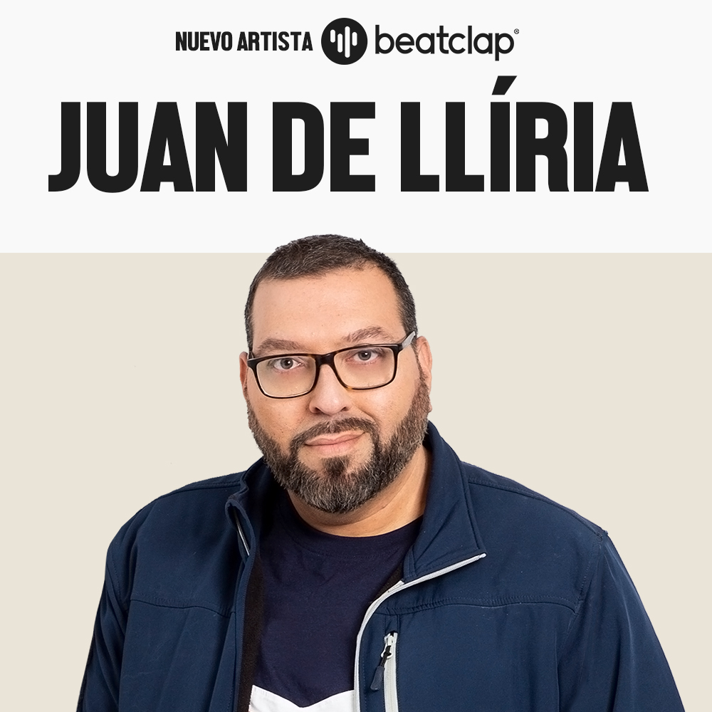 cartela de presentación del artista Juan de Llíria