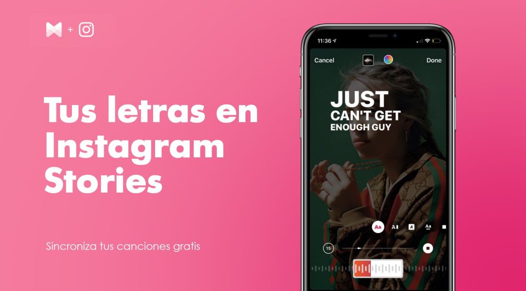 Tus letras en IG Stories