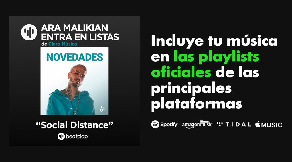 ¿Cómo incluir música en listas oficiales?