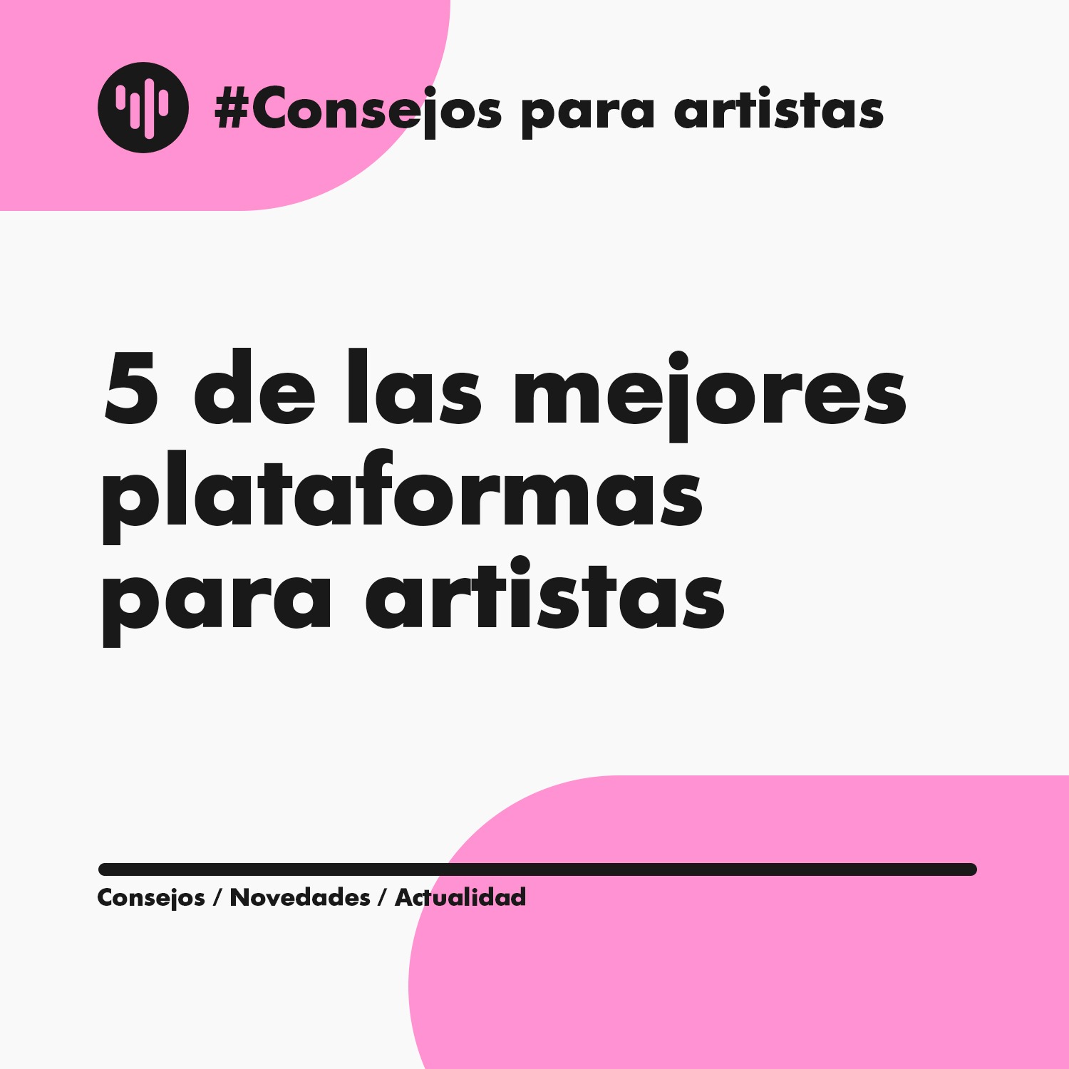 Portada plataformas artistas