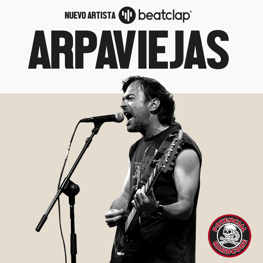 Cantante de Arpaviejas grupo de punk