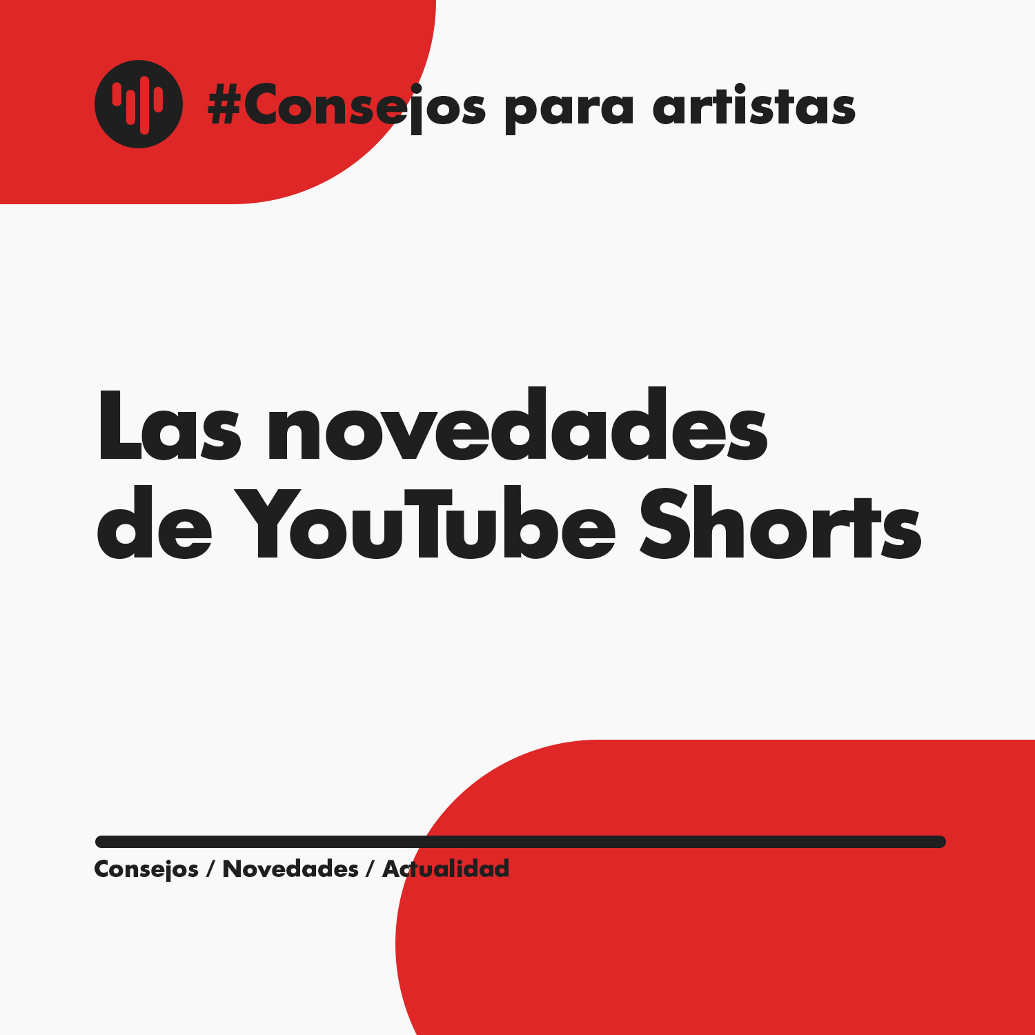 Portada YouTube Shorts Novedades