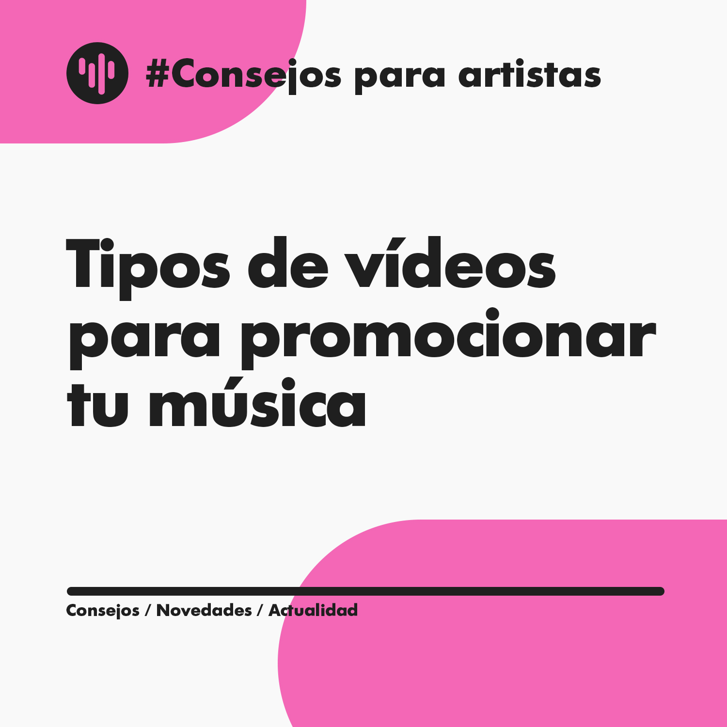 Promoción musical y distribución digital de música, portada post