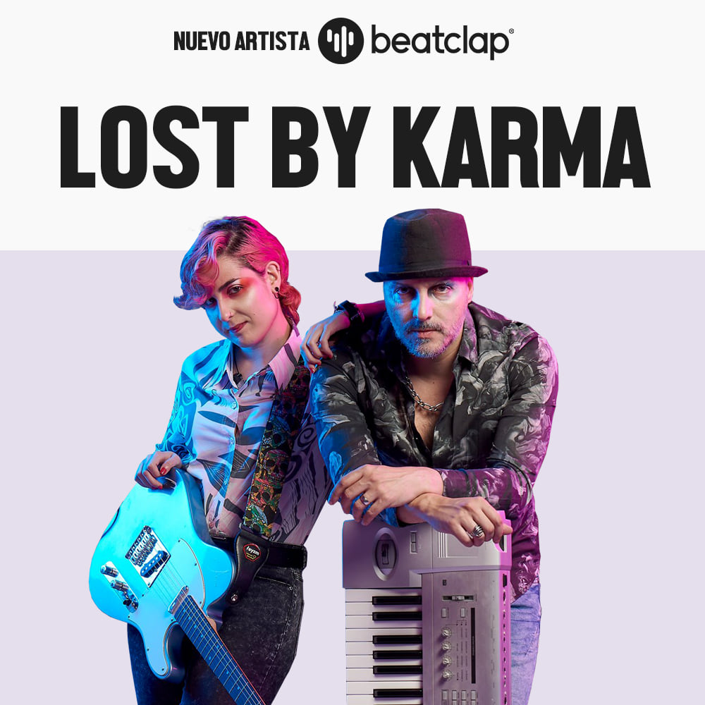 Lost By Karma pop electrónico por la distribución digitla