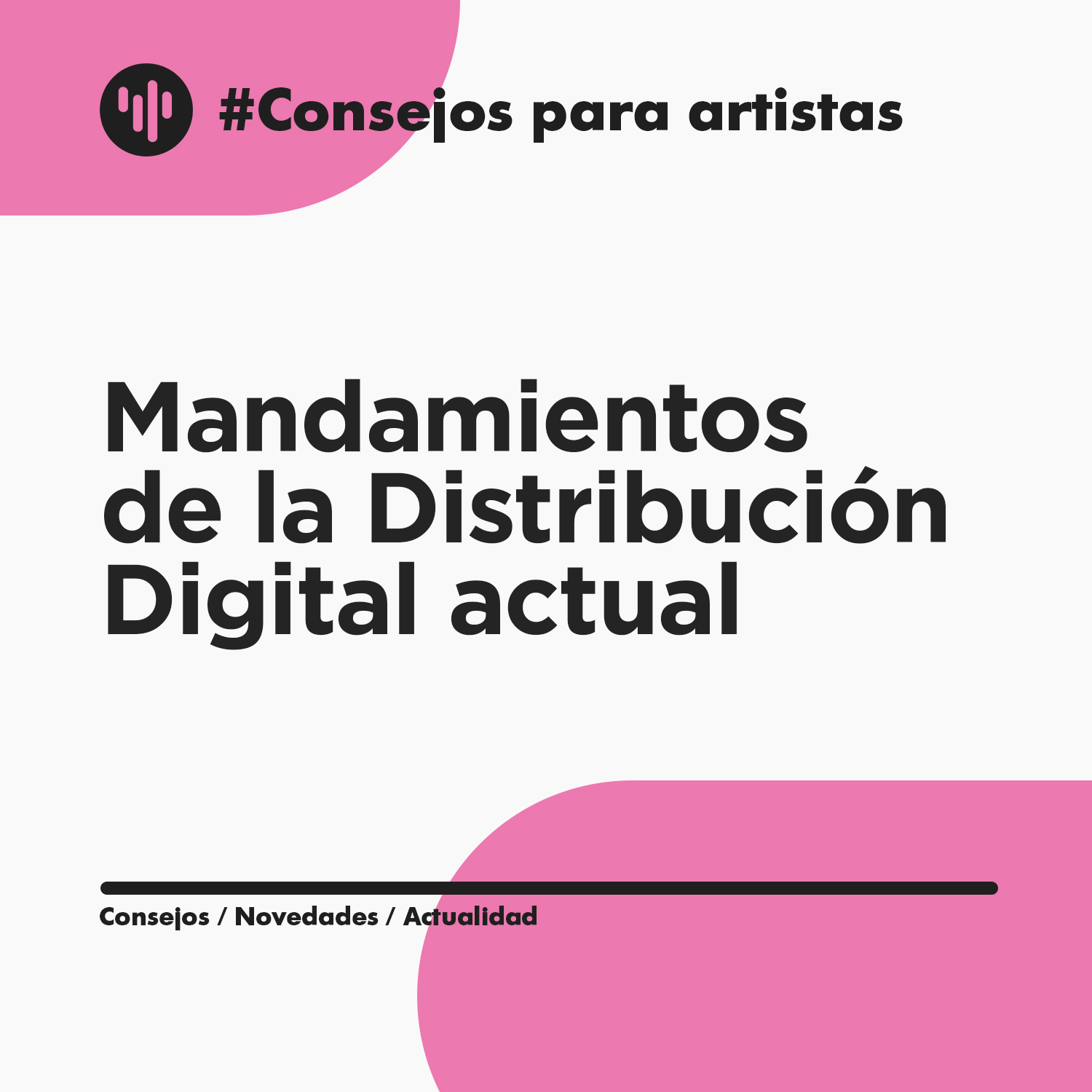 Portada mandamientos de la distribución digital gratuita