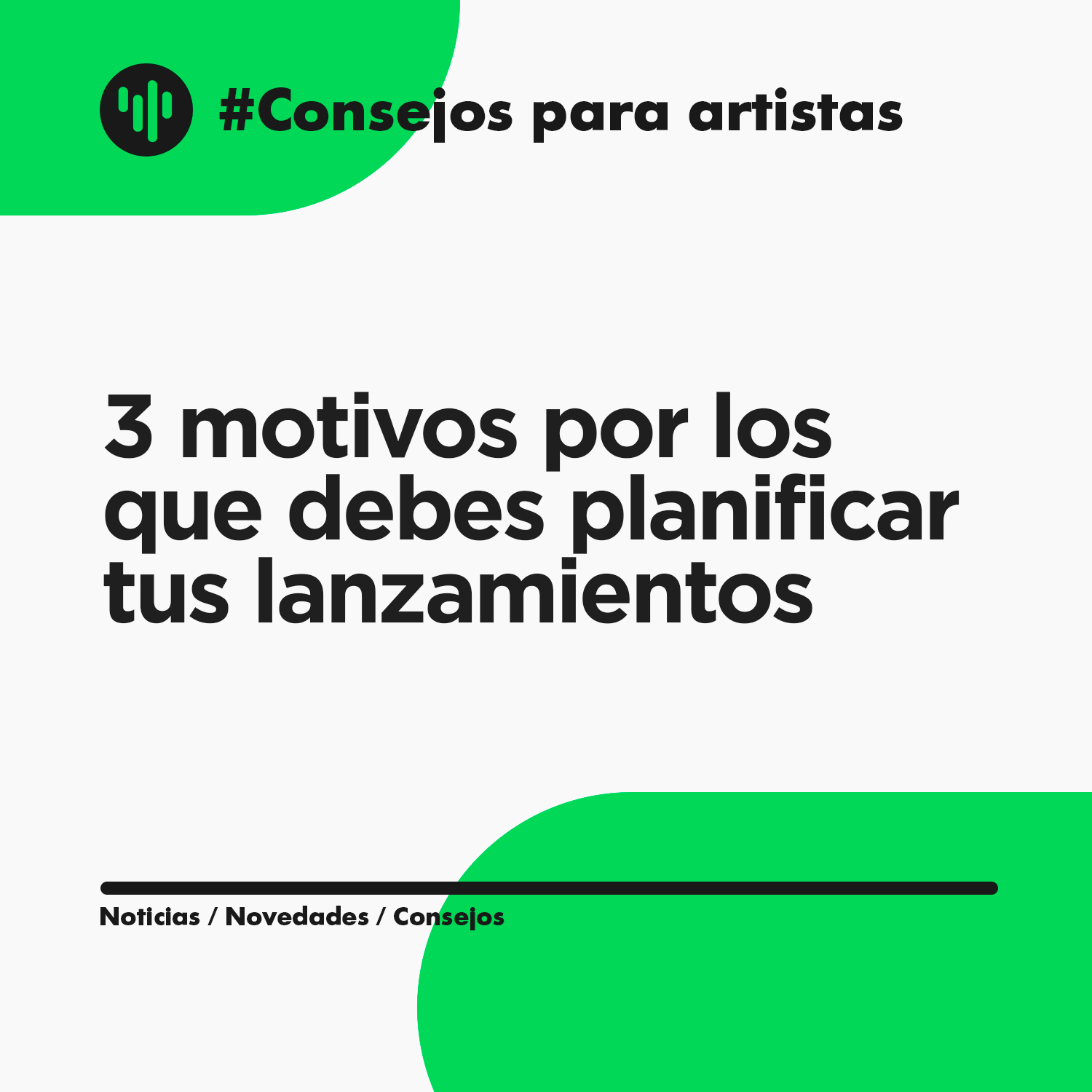 Distribución de música gratis portada motivos post blog